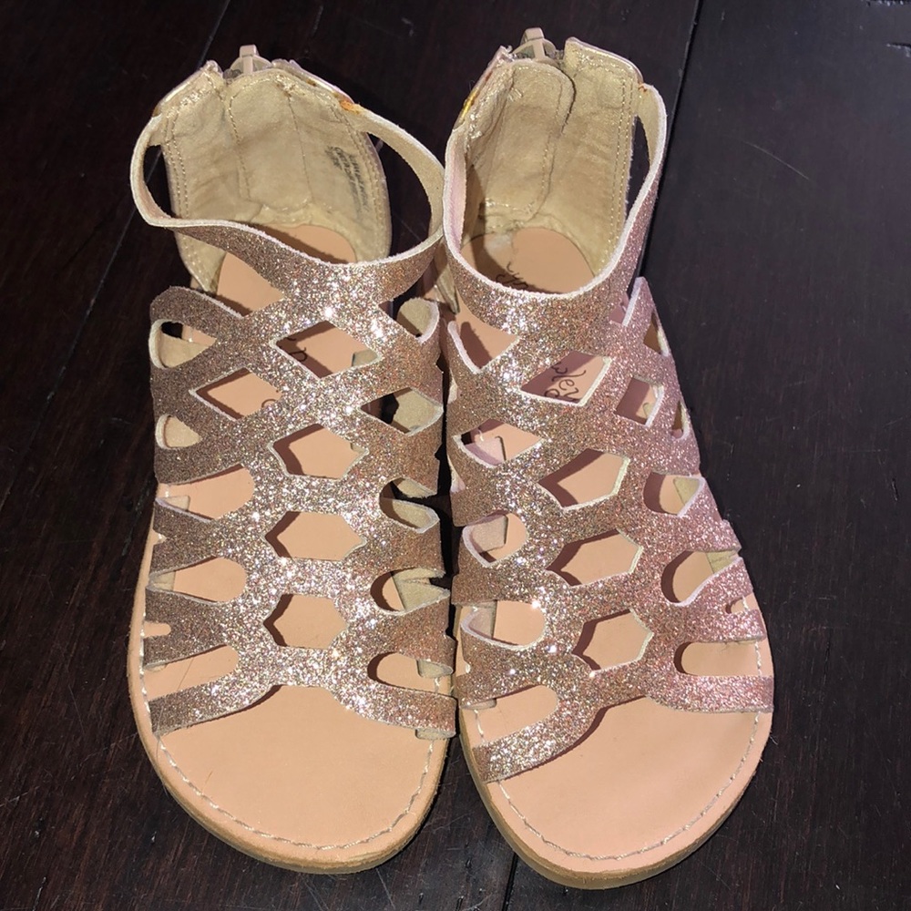Sparkly sandals